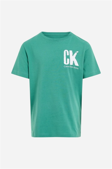 Calvin Klein Chest Surf Graphic T-shirt - Bahama Green